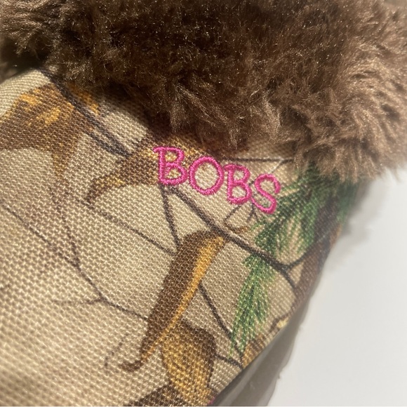 Camo Faux Fur Lined Slippers 7 BoBs Skechers - Picture 5 of 8